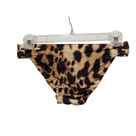 Victorias Secret Leopard Print Bikini Bottom S Swimwear - Picture 2 of 4